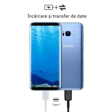 [Užsakomoji prekė] Kabelis Type-C į Type-C Fast Charging 3A, 1.8m - Samsung (EP-DX310JBE) - Juodas 4