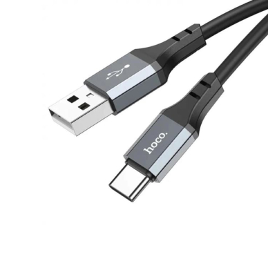 [Užsakomoji prekė] Laidas USB į Lightning, 3A, 3m - Hoco Honest (X92) - Juodas 1