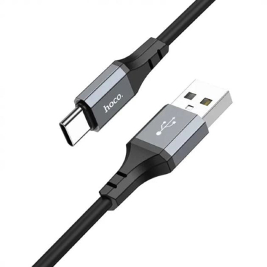 [Užsakomoji prekė] Laidas USB į Lightning, 3A, 3m - Hoco Honest (X92) - Juodas 2