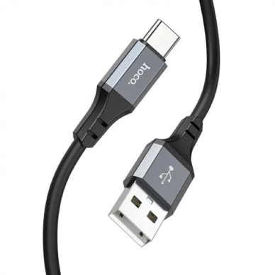 [Užsakomoji prekė] Laidas USB į Lightning, 3A, 3m - Hoco Honest (X92) - Juodas 3