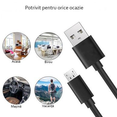 [Užsakomoji prekė] Kabelis USB į Micro-USB, 1m - Samsung (ECB-DU4AWE) - Baltas  4