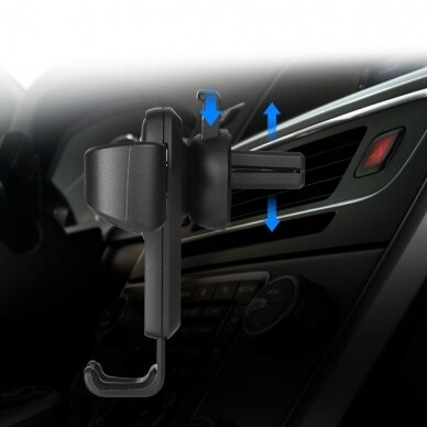 Laikiklis Car Holder H01 Juodas 12