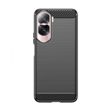 Dėklas Carbon Case for Honor 90 Lite / X50i - Juodas