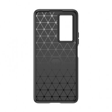 Dėklas Carbon Case for Xiaomi Poco F4 5G Juodas 6