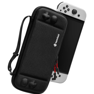 [Užsakomoji prekė] Dėklas Nintendo Switch OLED - Tomtoc FancyCase Slim (G05S1D1) - Juodas