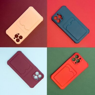 Dėklas Card Armor Case Xiaomi Redmi 10X 4G / Xiaomi Redmi Note 9 tamsiai mėlynas 3