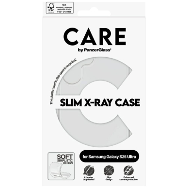 CARE by PanzerGlass Fashion X-Ray Dėklas Samsung Galaxy S25 Ultra - Permatomas 3