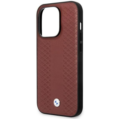 Dėklas BMW BMHCP14L22RFGR iPhone 14 Pro Bordo 5