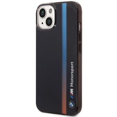 Dėklas BMW IML Tricolor Stripe BMHCP14S22HVGV iPhone 14 Juodas 1