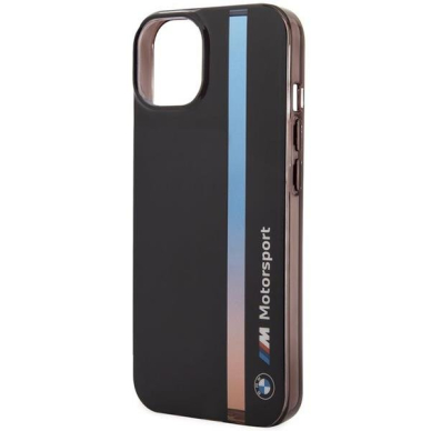 Dėklas BMW IML Tricolor Stripe BMHCP14S22HVGV iPhone 14 Juodas 5