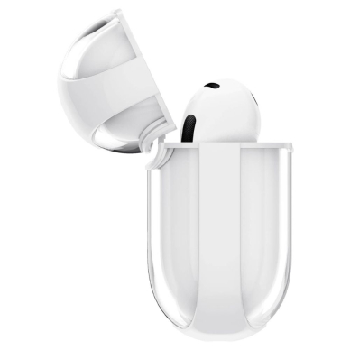 [Užsakomoji prekė] Dėklas AirPods 4 - Spigen Ultra Hybrid - Baltas 4