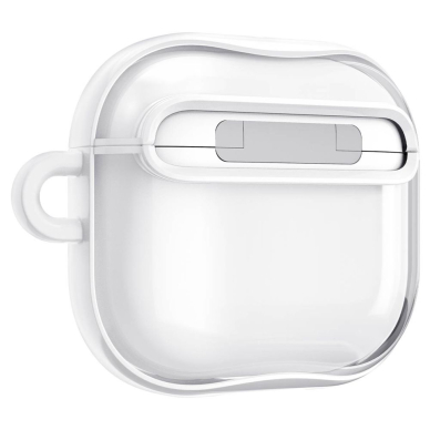 [Užsakomoji prekė] Dėklas AirPods 4 - Spigen Ultra Hybrid - Baltas 5