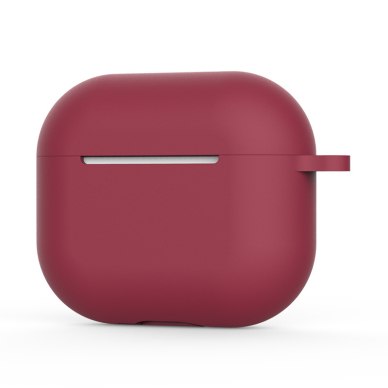 [Užsakomoji prekė] Dėklas AirPods 4 - Techsuit - Bordo 1