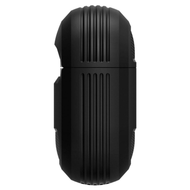 [Užsakomoji prekė] Dėklas AirPods Pro 1 / AirPods Pro 2 - Techsuit Carbon Silicone - Juodas 5