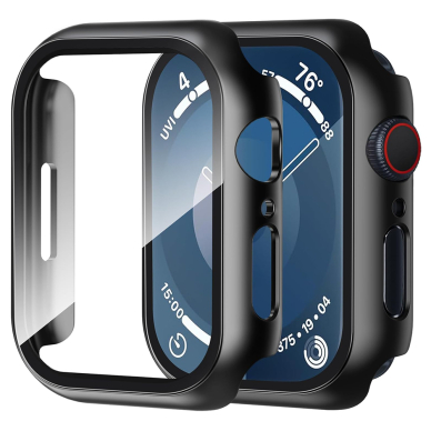 [Užsakomoji prekė] Dėklas Apple Watch 1 / 2 / 3 (38mm) + Pouch - Techsuit Defense360 Pro - Juodas