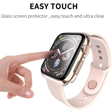 [Užsakomoji prekė] Dėklas Apple Watch 1 / 2 / 3 (38mm) + Pouch - Techsuit Defense360 Pro - Skaidrus 2