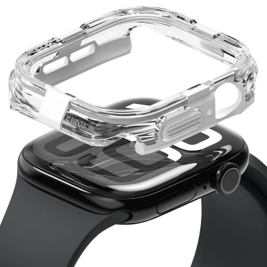 [Užsakomoji prekė] Dėklas Apple Watch 10 42mm - Ringke Fusion Bumper - baltas