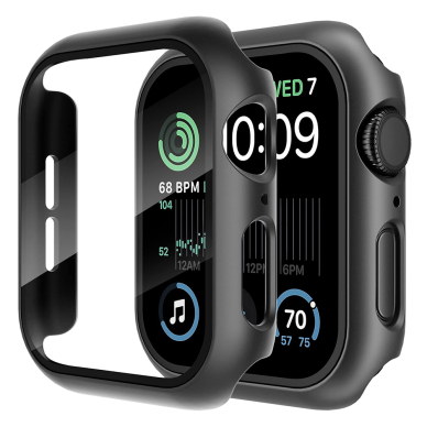 [Užsakomoji prekė] Dėklas Apple Watch 4 / 5 / 6 / SE (40mm) + Pouch - Techsuit Defense360 Pro - Juodas