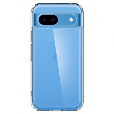 [Užsakomoji prekė] Dėklas skirtas Google Pixel 8a - Spigen Ultra Hybrid - Permatomas 2