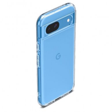 [Užsakomoji prekė] Dėklas skirtas Google Pixel 8a - Spigen Ultra Hybrid - Permatomas 4