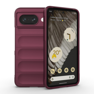 [Užsakomoji prekė] Dėklas Google Pixel 8a - Techsuit Magic Shield - bordo