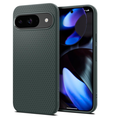 [Užsakomoji prekė] Dėklas Google Pixel 9 / 9 Pro - Spigen Liquid Air - Abyss Green