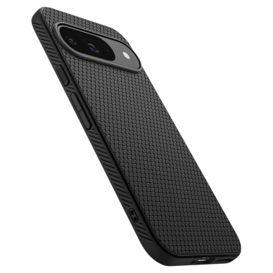 [Užsakomoji prekė] Dėklas Google Pixel 9 / 9 Pro - Spigen Liquid Air - Matte Black 4