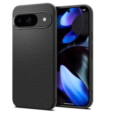 [Užsakomoji prekė] Dėklas Google Pixel 9 / 9 Pro - Spigen Liquid Air - Matte Black