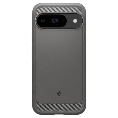 [Užsakomoji prekė] Dėklas Google Pixel 9 / 9 Pro - Spigen Rugged Armor - Marble Grey 2