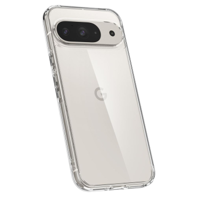 [Užsakomoji prekė] Dėklas Google Pixel 9 / 9 Pro - Spigen Ultra Hybrid - permatomas 4