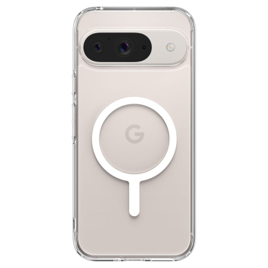 [Užsakomoji prekė] Dėklas Google Pixel 9 / 9 Pro - Spigen Ultra Hybrid MagSafe OneTap Ring - White 2