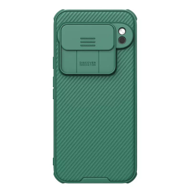 [Užsakomoji prekė] Dėklas Google Pixel 9 Pro - Nillkin CamShield Pro - Žalias