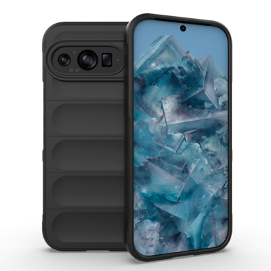 [Užsakomoji prekė] Dėklas Google Pixel 9 Pro - Techsuit Magic Shield - juodas