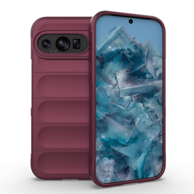 [Užsakomoji prekė] Dėklas Google Pixel 9 Pro - Techsuit Magic Shield - bordo