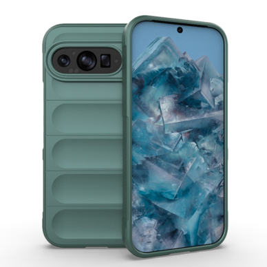 [Užsakomoji prekė] Dėklas Google Pixel 9 Pro - Techsuit Magic Shield - žalias