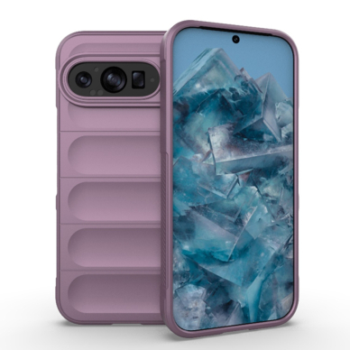 [Užsakomoji prekė] Dėklas Google Pixel 9 Pro - Techsuit Magic Shield - violetinis