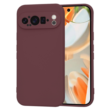 [Užsakomoji prekė] Dėklas Google Pixel 9 Pro - Techsuit SoftFlex - Bordo