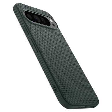 [Užsakomoji prekė] Dėklas Google Pixel 9 Pro XL - Spigen Liquid Air - Abyss Green 4