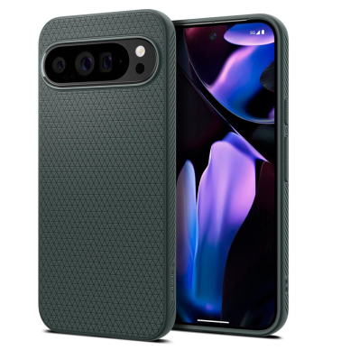 [Užsakomoji prekė] Dėklas Google Pixel 9 Pro XL - Spigen Liquid Air - Abyss Green