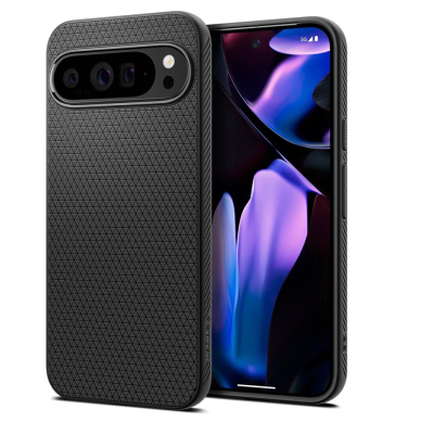 [Užsakomoji prekė] Dėklas Google Pixel 9 Pro XL - Spigen Liquid Air - Matte Black