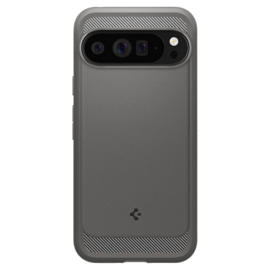 [Užsakomoji prekė] Dėklas Google Pixel 9 Pro XL - Spigen Rugged Armor - Marble Grey 2