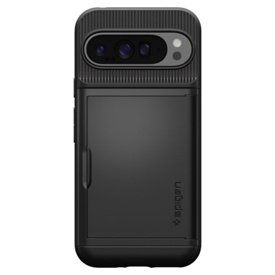 [Užsakomoji prekė] Dėklas Google Pixel 9 Pro XL - Spigen Slim Armor CS - juodas 3