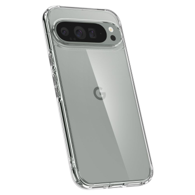 [Užsakomoji prekė] Dėklas Google Pixel 9 Pro XL - Spigen Ultra Hybrid - permatomas 4