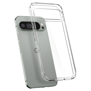 [Užsakomoji prekė] Dėklas Google Pixel 9 Pro XL - Spigen Ultra Hybrid - permatomas 5