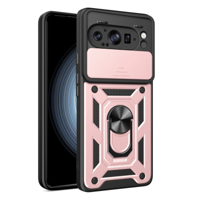 [Užsakomoji prekė] Dėklas Google Pixel 9 Pro XL - Techsuit CamShield Series - Rožinis