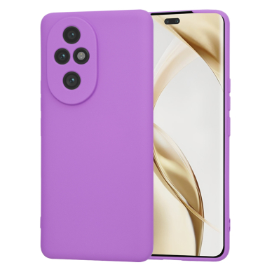 [Užsakomoji prekė] Dėklas Honor 200 Pro - Techsuit SoftFlex - Violetinis