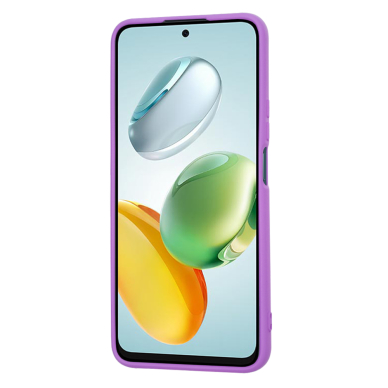 [Užsakomoji prekė] Dėklas Honor 200 Smart / X7c - Techsuit SoftFlex - Violetinis 1