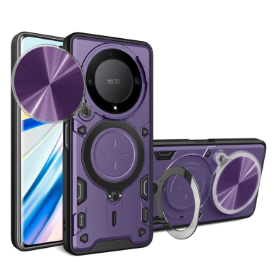 [Užsakomoji prekė] Dėklas Honor Magic5 Lite - Techsuit CamGuard Pro - violetinis