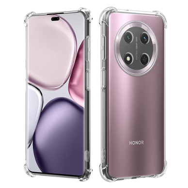 [Užsakomoji prekė] Dėklas Honor Magic7 Lite / X9c - Techsuit Shockproof Clear Clear Silicone - Skaidrus