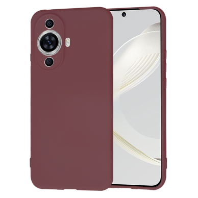 [Užsakomoji prekė] Dėklas Huawei nova 11 / nova 12s - Techsuit SoftFlex - Bordo